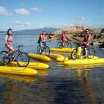 Sea Bike con piraguilla ocio y aventura en la Illa de Arousa